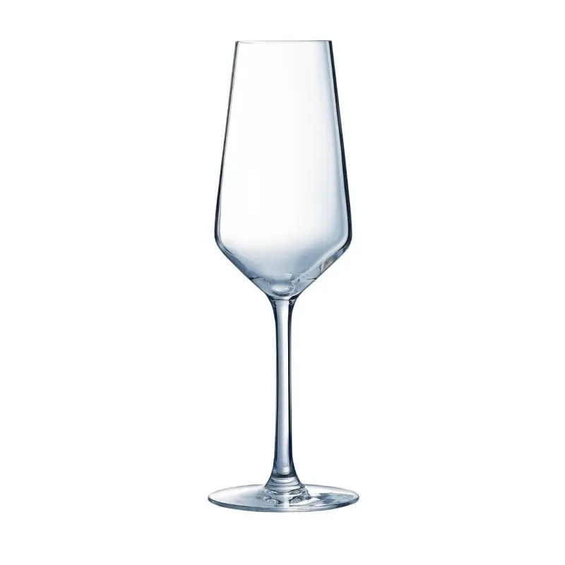 Flûtes à champagne Juliette Arcoroc – 230 ml – Lot de 24 – Verre trempé – Bol angulaire Flûtes à champagne Juliette Arcoroc – 230 ml – Lot de 24 – Verre trempé – Bol angulaire