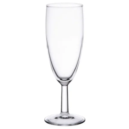 Flûtes à champagne Savoie Arcoroc – 170 ml – Lot de 48 – Verre – Tige raccourcie