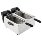 Friteuse double de comptoir Caterlite deux cuves de 3,5 litres