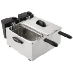 Friteuse double de comptoir Caterlite deux cuves de 3,5 litres – vue 3