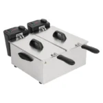 Friteuse double de comptoir Caterlite deux cuves de 3,5 litres – vue 4