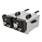 Friteuse double de comptoir Caterlite deux cuves de 3,5 litres – vue 5
