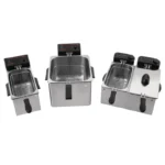 Friteuse double de comptoir Caterlite deux cuves de 3,5 litres – vue 6