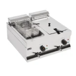 Friteuse électrique double Lincat Silverlink deux cuves de 9 litres