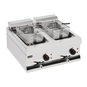 Friteuse électrique double Lincat Silverlink deux cuves de 9 litres – vue 2