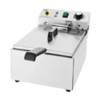 Friteuse électrique 5 litres Nisbets Essentials en inox avec panier – vue 2