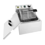 Friteuse électrique 5 litres Nisbets Essentials en inox avec panier – vue 3