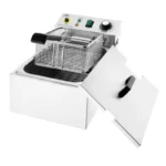 Friteuse électrique 5 litres Nisbets Essentials en inox avec panier – vue 4