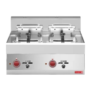 Friteuse électrique double Gastro M 650 deux cuves de 10 litres – vue 2