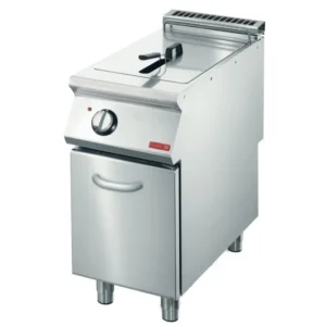 Friteuse électrique sur pied Gastro M avec placard fermé une porte