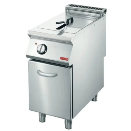 Friteuse électrique sur pied Gastro M avec placard fermé une porte