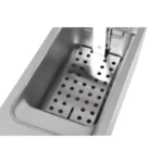 Friteuse électrique Lincat Silverlink cuve de 9 litres en inox soudé – vue 2