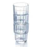 Gobelet Arcoroc Norvège 250 ml en verre trempé texturé – vue 2