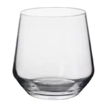 Gobelets Atlanta Olympia – 380 ml – Lot de 12 – Verre – Forme angulaire – Bord roulé