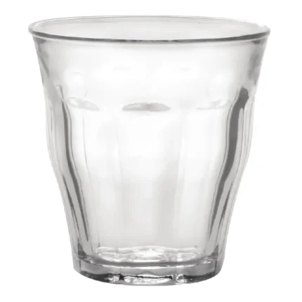 Gobelets Duralex Picardie 250 ml en verre trempé transparent