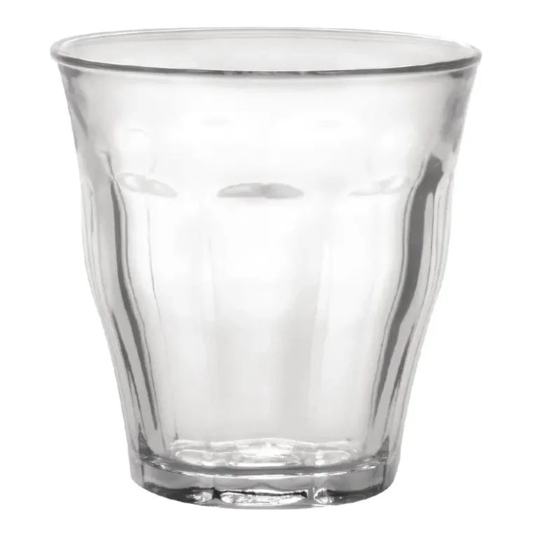 Gobelets Duralex Picardie 250 ml en verre trempé transparent