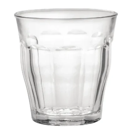Gobelets Duralex Picardie 310 ml en verre trempé transparent