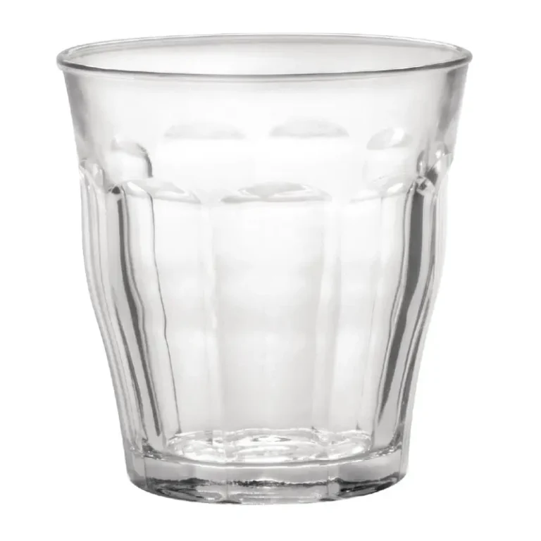 Gobelets Duralex Picardie 310 ml en verre trempé transparent