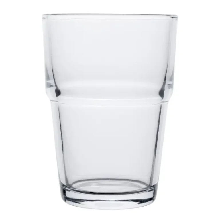 Gobelets empilables Olympia 200 ml en verre trempé