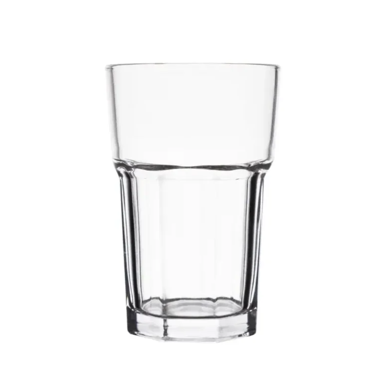 Gobelets Olympia Orléans 310 ml en verre trempé à facettes