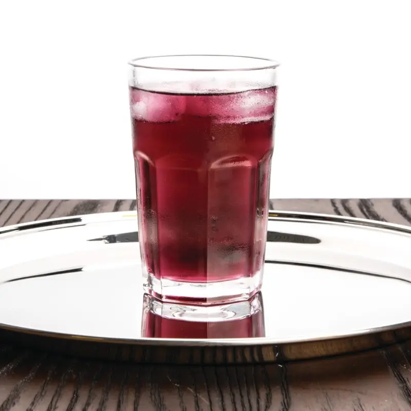 Gobelets Olympia Orléans 310 ml en verre trempé à facettes – vue 2