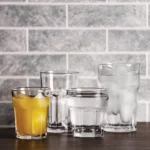 Gobelets Olympia Orléans 310 ml en verre trempé à facettes – vue 4