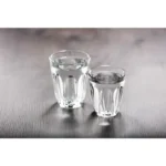 Gobelet Olympia 200 ml en verre trempé à facettes – vue 3
