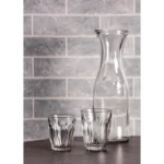 Gobelet Olympia 200 ml en verre trempé à facettes – vue 5