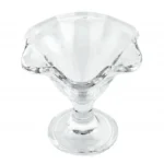 Grandes coupes à dessert Olympia en verre pressé – vue 2