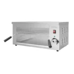Gril salamandre Buffalo deux-en-un plaque et gril en inox – vue 2