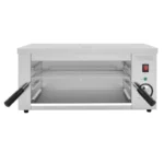 Gril salamandre Buffalo deux-en-un plaque et gril en inox – vue 3