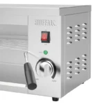 Gril salamandre Buffalo deux-en-un plaque et gril en inox – vue 4