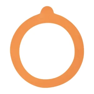 Joint de rechange Vogue pour bocaux à clip – 500 ml à 2 L – Caoutchouc orange