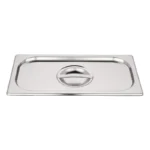 Lot de 3 bacs inox Vogue GN 1/3 avec couvercles – vue 4