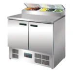 Lot de 5 bacs GN 1/6 Vogue pour comptoir à pizzas – vue 3