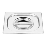 Lot de 6 bacs inox Vogue GN 1/6 avec couvercles – vue 4
