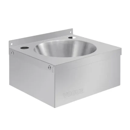 Mini lave-mains inox 304 Vogue avec cuvette ronde