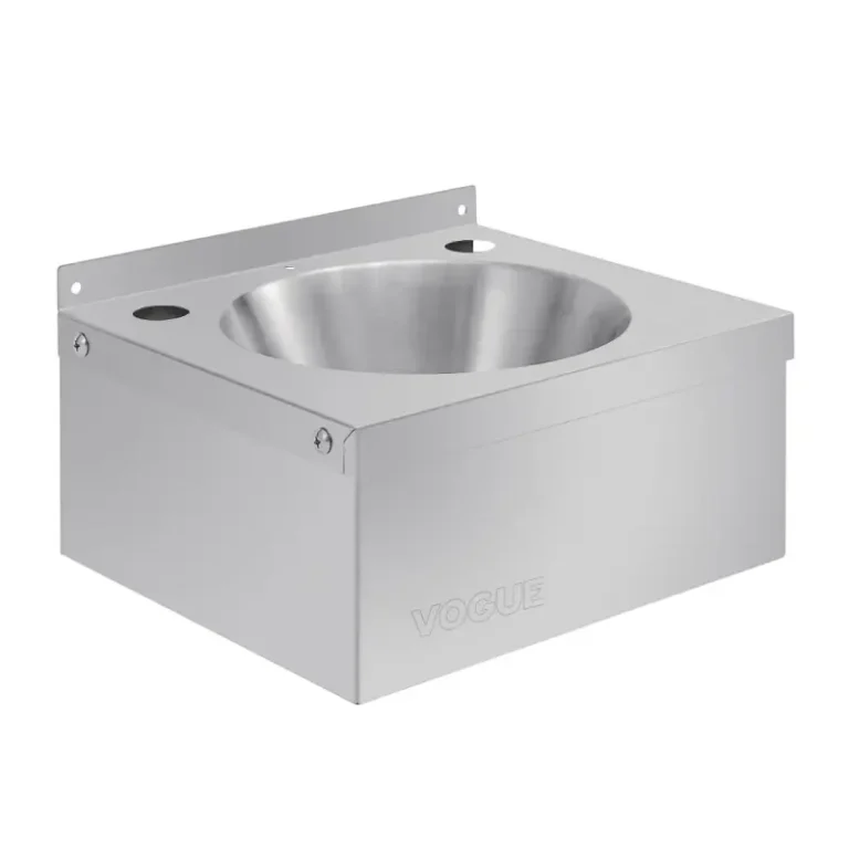 Mini lave-mains inox 304 Vogue avec cuvette ronde