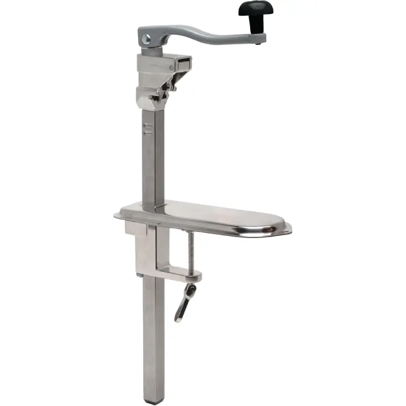 Ouvre-boîte de table Vogue inox 530 mm