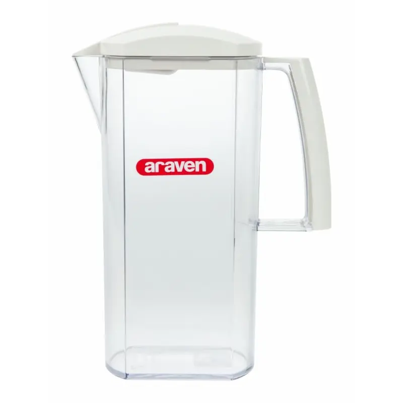 Pichet de service Araven 2 litres avec couvercle blanc Pichet de service Araven 2 litres avec couvercle blanc