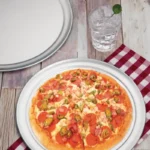 Plaque à pizza Vogue de 305 mm en aluminium trempé – vue 5