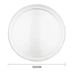 Plaque à pizza Vogue de 305 mm en aluminium trempé – vue 6