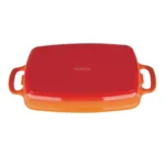 Plat en fonte Vogue orange 1,8 L – vue 4