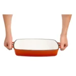 Plat rectangulaire en fonte émaillée Vogue – vue 6