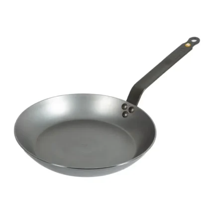 Poêle en acier De Buyer Mineral B – 280 mm – Induction – Fer 2 mm – Cire d’abeille