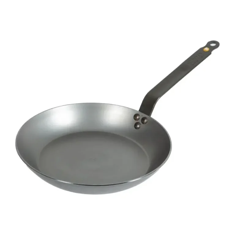 Poêle en acier De Buyer Mineral B – 280 mm – Induction – Fer 2 mm – Cire d’abeille