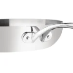 Poêle triple épaisseur Vogue Tri Wall – 240 mm – 2 L – Induction – Inox poli miroir – vue 3