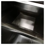 Poubelle snack GOLDINOX en inox avec plateau basculant et bac plastique amovible (PBN01) – vue 3