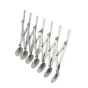 Rouleau multicoupe extensible Schneider à 7 roulettes inox