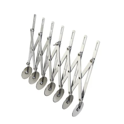Rouleau multicoupe extensible Schneider à 7 roulettes inox
